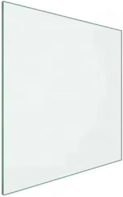 22" Square Tempered Glass Table Top, Clear Surface 1/4" Thick Flat Polished Edge for Furniture Protection Patio Dining Coffee End Tables (22 inch)