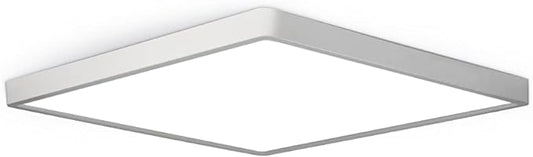 LED Flush Mount Ceiling Light Fixture, 4000K Neutral White, 12inch 24W, 3200LM, Slim Flat Panel Lighting Fixture, Square Modern Ceiling Lamp for Bedroom, Kitchen, Living Room, Closet, Stairwell