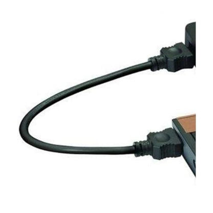Kichler 10571BK Under Cabinet Accessories Interconnect Cable 9in, Black Material (Not Painted)
