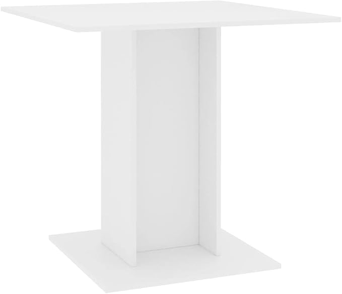 Chipboard Dining Table Sleek Modern Minimalist Home Kitchen Dinner Table Bistro Table Multifuntional Table for Living Room, Dining Room, Home Office 31.5"x31.5"x29.5"