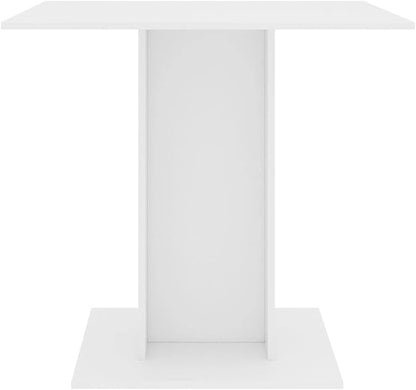 Chipboard Dining Table Sleek Modern Minimalist Home Kitchen Dinner Table Bistro Table Multifuntional Table for Living Room, Dining Room, Home Office 31.5"x31.5"x29.5"