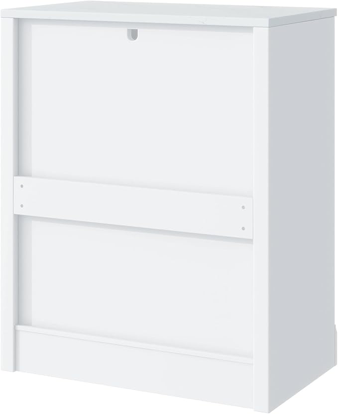 Modern Freestanding Kitchen Pantry Buffet Food Storage and Coffee Station Cabinet with Drawer 2 Adjustable Shelves and 2 Door Shelves Practical(White)