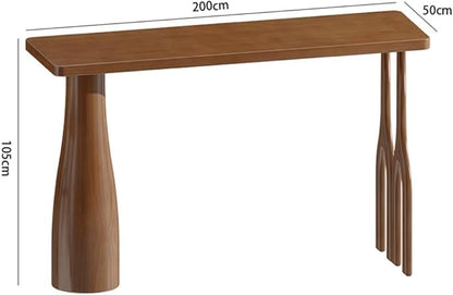 Pub Tables Creative Wooden Bar Table Home Island Table Living Room Partition Rectangular High Top Table Counter Table(XXL)