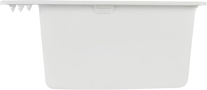 Signature Hardware 447666 Totten 33" Drop In or Undermount Single Basin Granite Composite Kitchen Sink