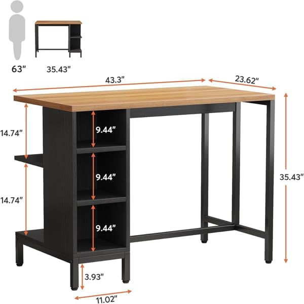 Kitchen Storage Cabinet, Modern Farmhouse Buffet Cabinet with Storage, Coffee Bar, Floor Sideboard Buffet for Living Room, Dining Room, Coffee Wine Bar Console Table for Kitchen with Shelves