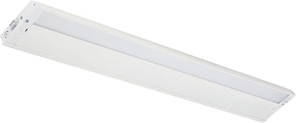 Kichler 4U Series 30" 120V LED Under Cabinet Light in White, 3000K, (30" L x 4.5" W x 1" H), 4U30K30WHT
