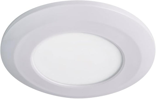 Armacost Lighting Wafer Thin LED Puck Light, Bright White Light (4000K), Brilliant White Finish 224411