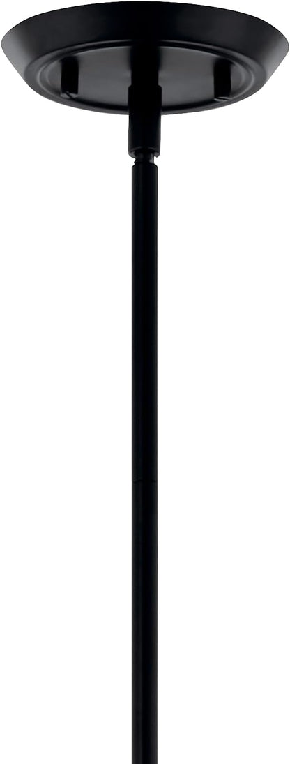 Kichler Alvaro 12-Light Multi-Tier Chandelier, Soft Modern Light in Black, for Foyer, Great or Living Room or Large Dining Room (20" x 39.75"), 52692BK