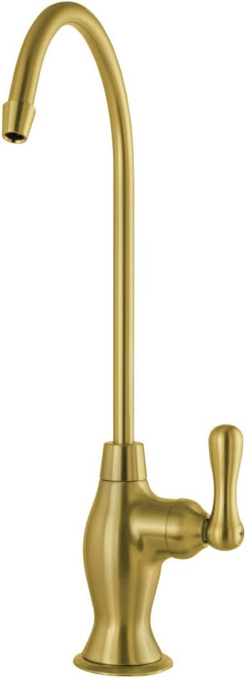 Kingston Brass KSAG3197AL Restoration Water Filtration Faucet, Brushed Brass, 2 x 4.75 x 10.94