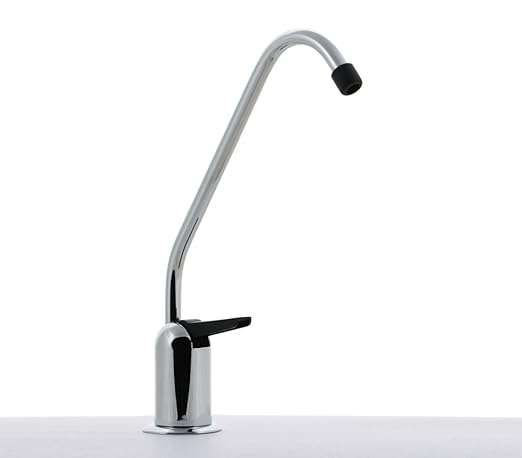 Hydronix LF-BLR-BN Long Reach RO Reverse Osmosis or Filtered Water Faucet, Brushed Nickel