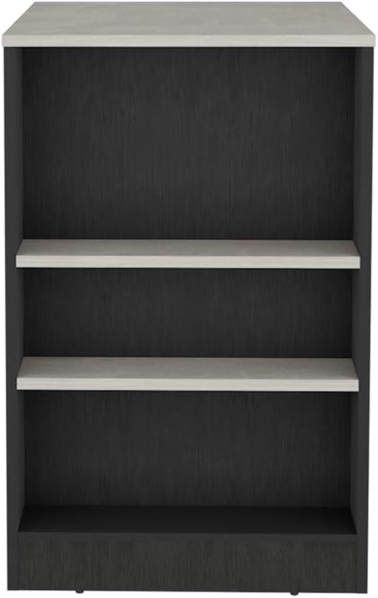 GOWE Portree Kitchen Island with 3-Side Shelves