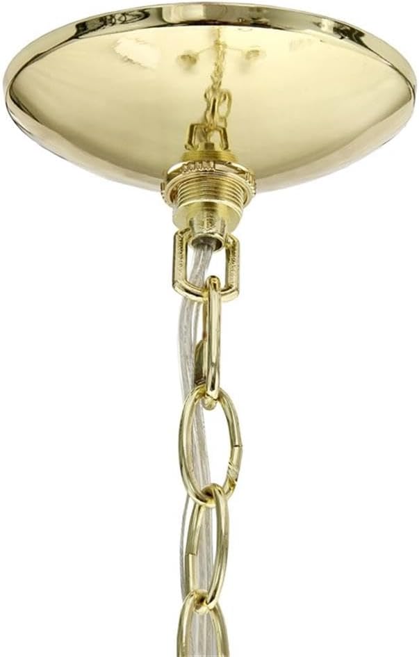 Elegant Designs PT1018-GLD 15" Traditional Vintage Modern Industrial 3-Light Metal and Clear Glass Kitchen Island Foyer Hallway Living Room Den Dining Room Hanging Pendant Chandelier, Gold