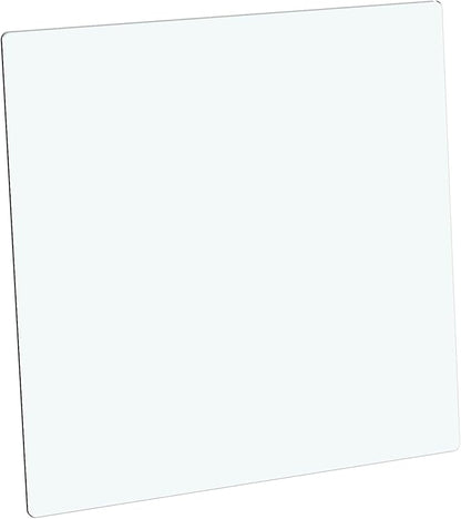24" x 24" Tempered Glass Table Top Square 0.23" Thick Flat Polished Edge Top Protector for Dining, Patio, Coffee Table (24x24 inch)