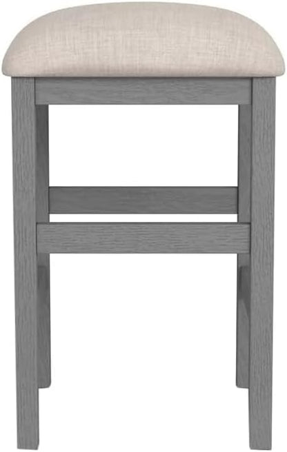 espidoo Kitchen Island with Stools & Storage: Expandable Faux Marble Top on Casters - Farmhouse Style Dining Set for Small Spaces & Family Gatherings