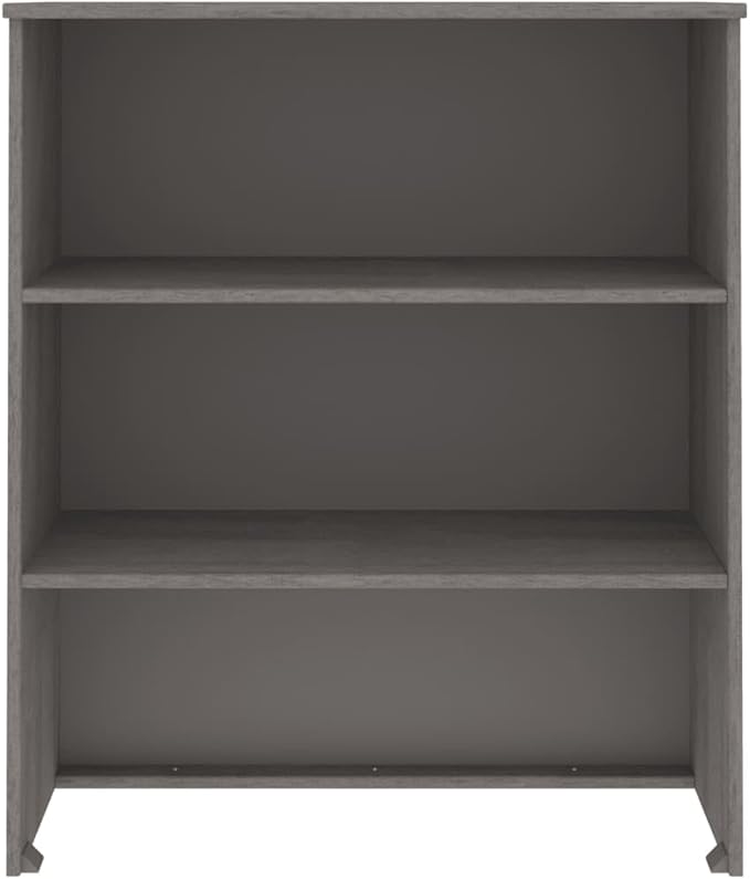 Light Grey Buffet Cabinet Top 33.5"x33.5"x39.4" Solid Pine Kitchen Storage Sideboard with Lacquered Surface Rustic Coffee Bar Credenza for Living Room Dining Nook