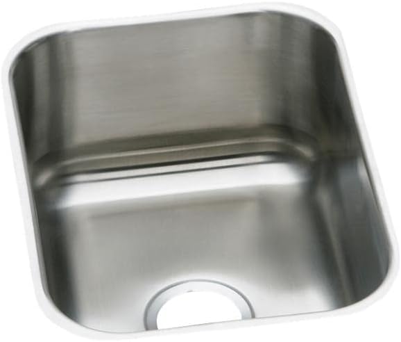 18 Gauge Stainless Steel 16" X 20.5" X 8" Single Bowl Undermount Bar/Prep Sink