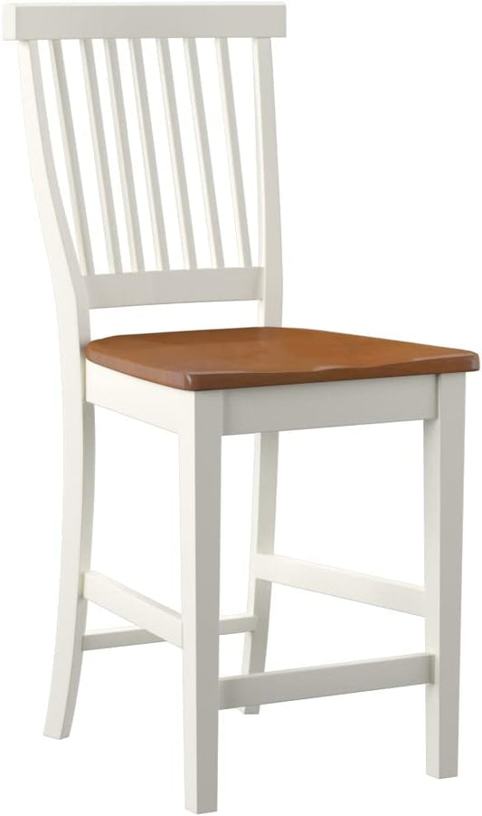 homestyles Americana Off-White Counter Stool