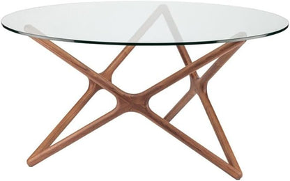 46 Inch Round Tempered Flat Polished Edge Glass Table Top -1/4” Thick Round Glass Table Top–Heavy Duty, Dining, Coffee, and Office Tables by Fab Glass and Mirror