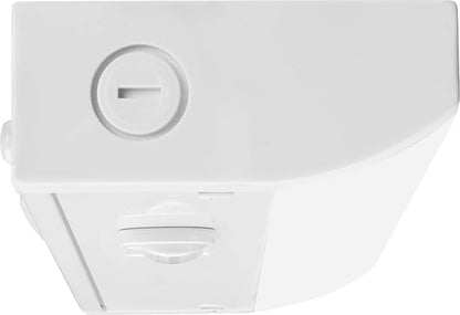 Juno UCES 18 Inch LED Under Cabinet Lighting, LED Kitchen Cabinet Light Fixture Hardwired, Dimmable, Damp Rated, Selectable Warm, Neutral, Cool White Light (UCES 18IN SWW4 90CRI WH M6)