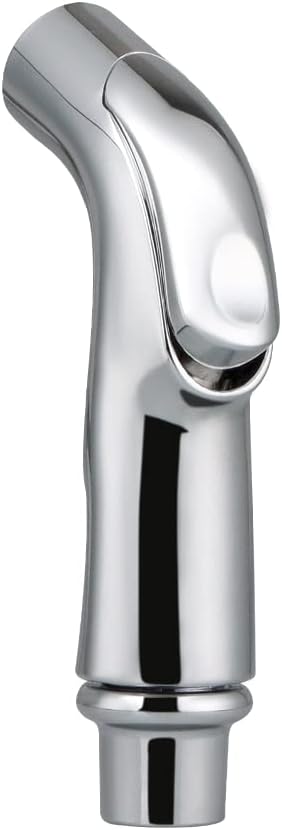 Universal Fit Sink Spray Attachment, Kitchen Side Sprayer Head, Pull Out Spray Head, Faucet Sprayer Replacement For Delta, Moen, Kolher and Other OEM Brands, Chrome Finish, Ergonomic Design