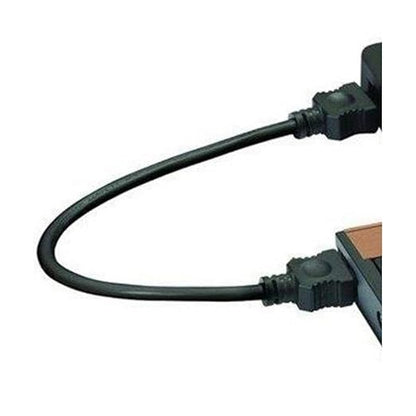 Kichler 10571BK Under Cabinet Accessories Interconnect Cable 9in, Black Material (Not Painted)