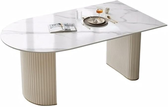 Mesa De Jantar Island dining table integrated Nordic modern dining table rectangular slate table home living room table Diner Table(S:120 * 80 * 75cm)