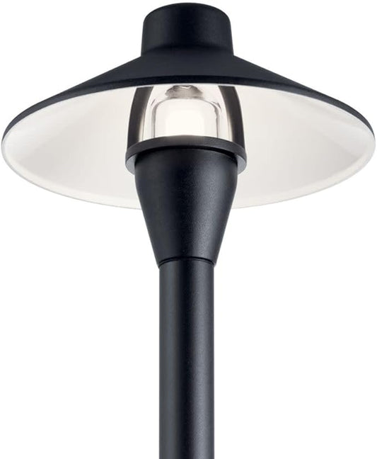 Kichler 12V Path Light in Textured Architectural Bronze, Durable Landscape Lighting, (21" H x 6.75" Dia), 15478AZT