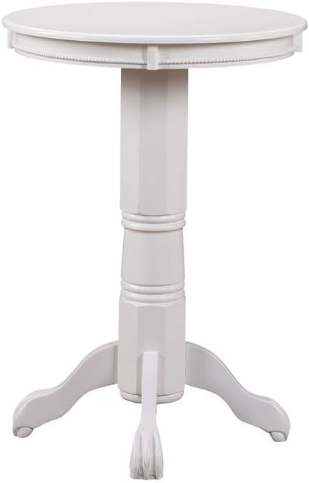 Boraam Florence Pub Table, 42-Inch, Buttermilk