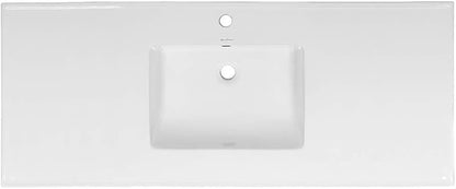Swiss Madison SM-VT330 Voltaire 49" Vanity Top Sink with Single Faucet Hole