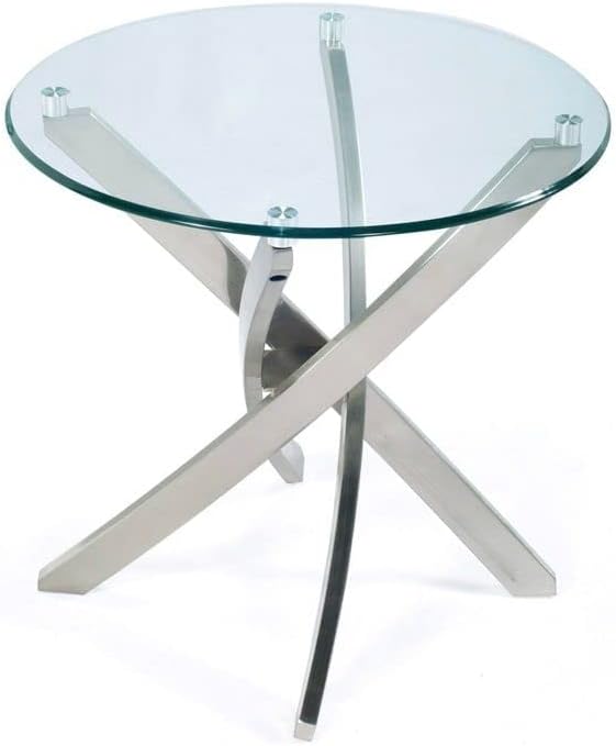 Fab Glass and Mirror 48" Round 1/2" Inch Thick Tempered Ogee Edge Polish Glass Table Top, Clear