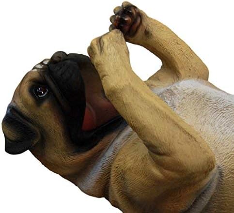Ebros Gift Lifelike Purebreed Pedigree Canine Adorable Fawn Pug Dog Wine Bottle Holder Figurine Statue As Kitchen Wine Cellar Centerpiece Decor Storage Organizer (Fawn Brown Pug)