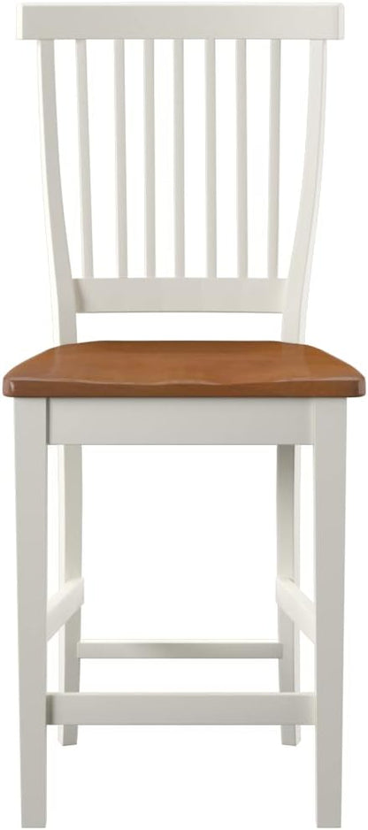 homestyles Americana Off-White Counter Stool