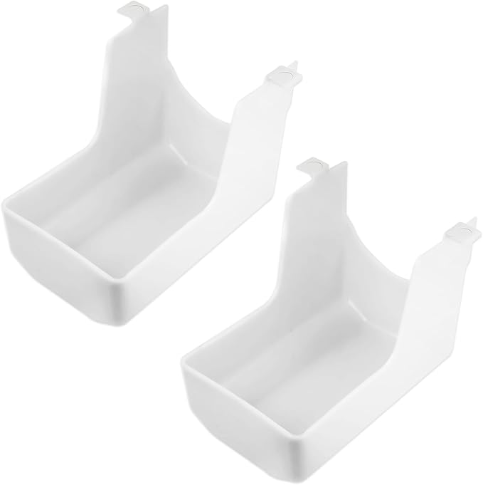2 Pcs 99110437 Range Hood Light Lens Cover Fit for 41000 40000 42000 45000 BP43 S99110437 99110437 Series Range Hood Models, White and Doesn't Yellow Easily