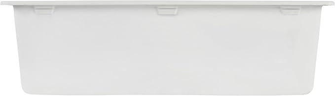 Signature Hardware 447666 Totten 33" Drop In or Undermount Single Basin Granite Composite Kitchen Sink