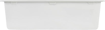 Signature Hardware 447666 Totten 33" Drop In or Undermount Single Basin Granite Composite Kitchen Sink