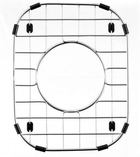 Houzer BG-1300 - Stainless Steel Wirecraft Bottom Grid for Houzer Sink Models CS-1307 & 1515-6BS, Durable Sink Protector Rack for Dishes, Utensils, and Kitchen Accessories
