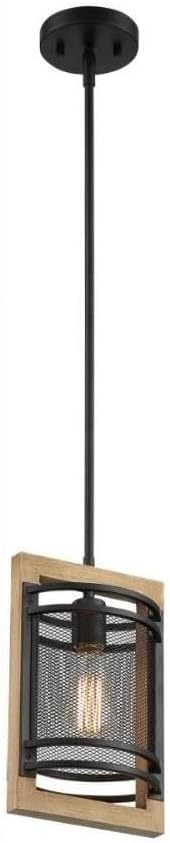 Nuvo Atelier-1 Light Mini Pendant in Vintage Style-7.5 Inches Wide by 12.5 Inches High