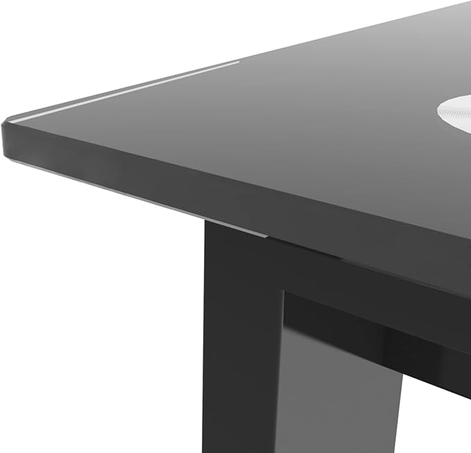 Gecheer Modern Wooden Dining Table for Living Room & Family Dining, Multi-Function, Safe & Easy to Clean
