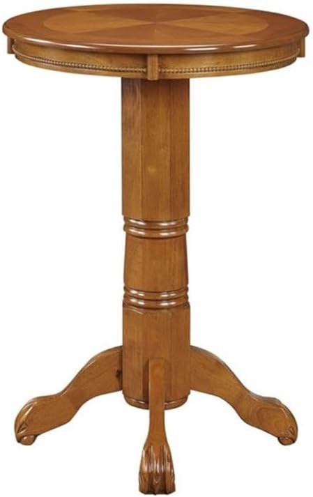 Florence 42" Height Pub Table - Brushed Oak