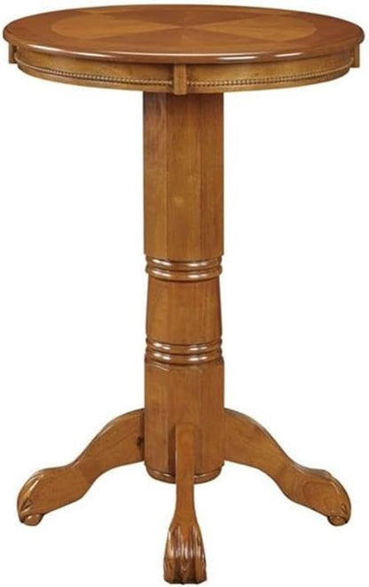 Florence 42" Height Pub Table - Brushed Oak
