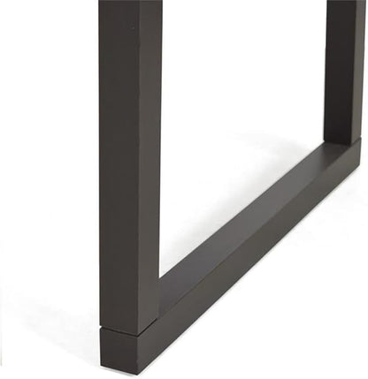 Steve Silver Jennings Cherry and Ebony Solid Wood Live Edge 3-Piece Counter Dining Set