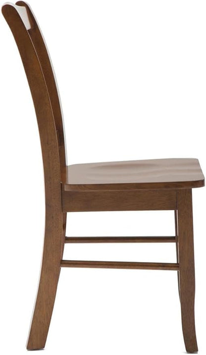 Boraam Shaker Chair, Walnut, Set of 2