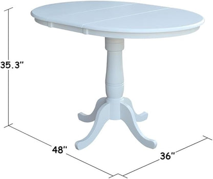 International Concepts Dining Table, White