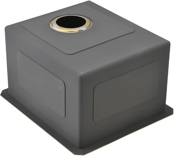 13 Inch Gold Bar Sink Undermount-VASOYO 13x15 Inch Undermount Bar Sink Gold Small Rv Kitchen Sinks Outdoor Island Sinks 16 Gauge Stainless Steel Single Bowl Basin with Bottom Grid