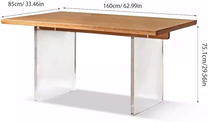 Dining Room Table Solid Wood Dining Table Cherry Wood Rectangular Table Workbench Home Island Table Modern Wooden Dining Table Modern Dining Table