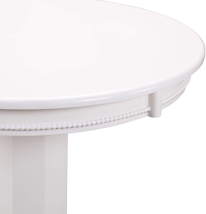 Boraam Florence Pub Table, 42-Inch, Buttermilk