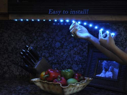PPA OLSHARGB2 Home Accent LED Strips with 1 Foot Extension, Multi Color