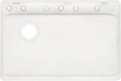 Signature Hardware 447666 Totten 33" Drop In or Undermount Single Basin Granite Composite Kitchen Sink