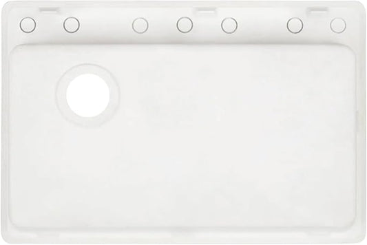 Signature Hardware 447659 Totten 33" Drop In or Undermount Single Basin Granite Composite Kitchen Sink