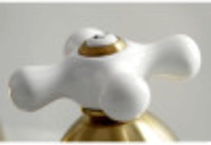 Kingston Brass KS3966PX Restoration Widespread Bathroom Faucet, Polished Nickel, 6.5 x 3.5 x 3.06